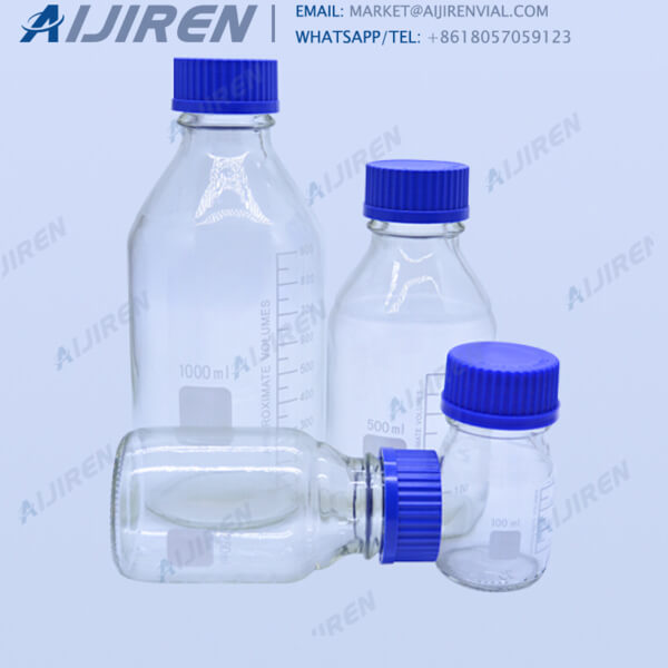 Graduated blue screw cap reagent bottle 500ml Amazon